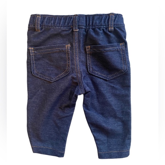 NWOT Carters Denim Leggings 3MO - Picture 2 of 3